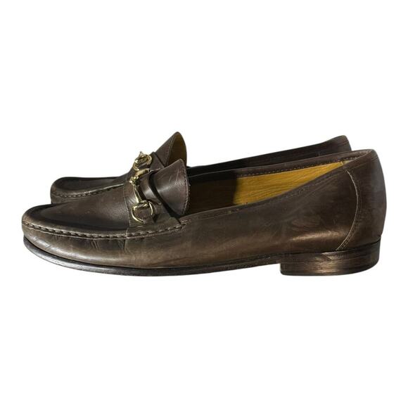 Cole Haan Mens Shoes Size 10.5 M Brown Leather Made in India - Picture 5 of 9